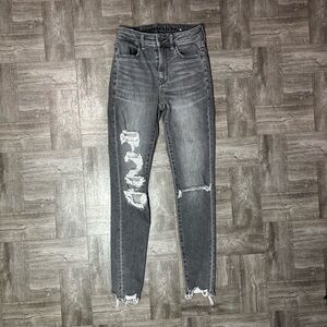 American Eagle Outfitters Super Hi Rise Jeggings Size 0